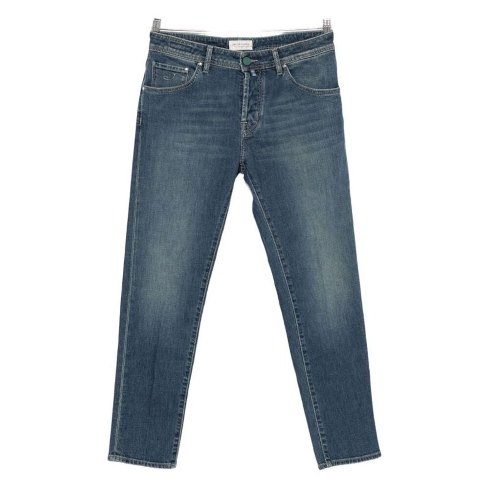 Jacob Cohen Men Slim Cropped Denim Jeans